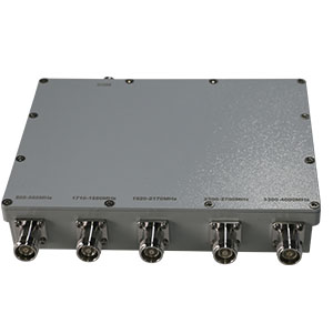 broadband rf power combiner